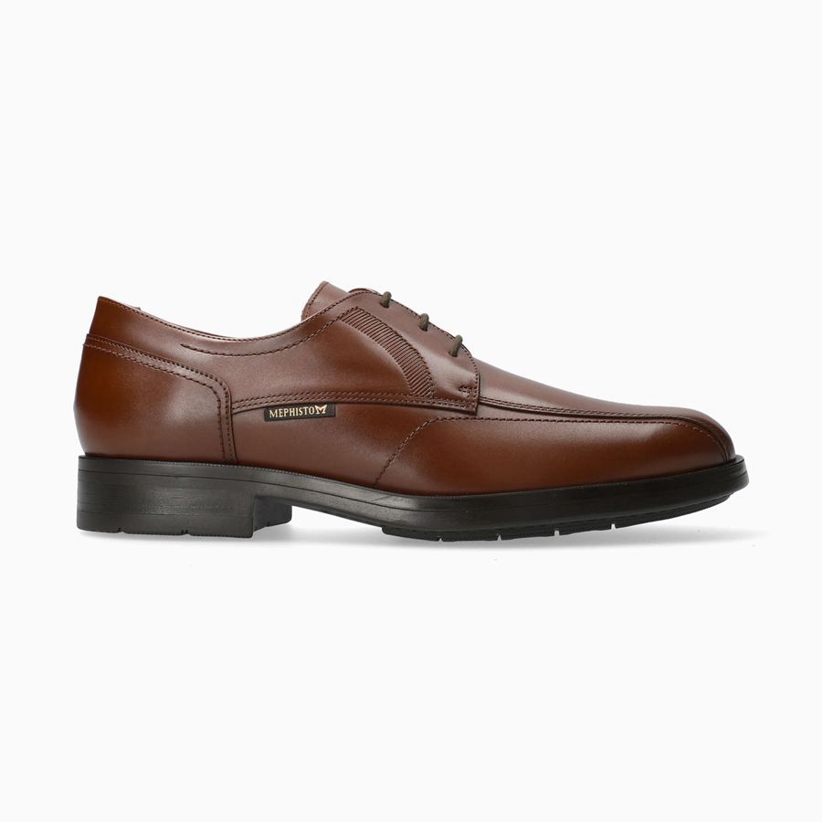 Mephisto SAVERIO Bőr Férfi Oxford Cipő - Barna, HU-78146